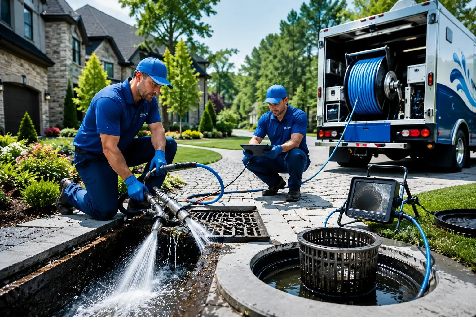 Local outdoor drain cleaning professionals in Fitchburg, MA