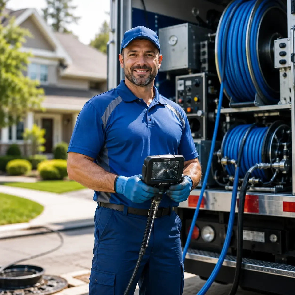 Local outdoor drain cleaning specialists in Fitchburg, MA